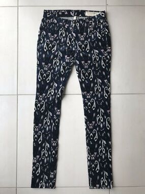 Rag & Bone Stretch Ikat Skinny Corduroy Pants
